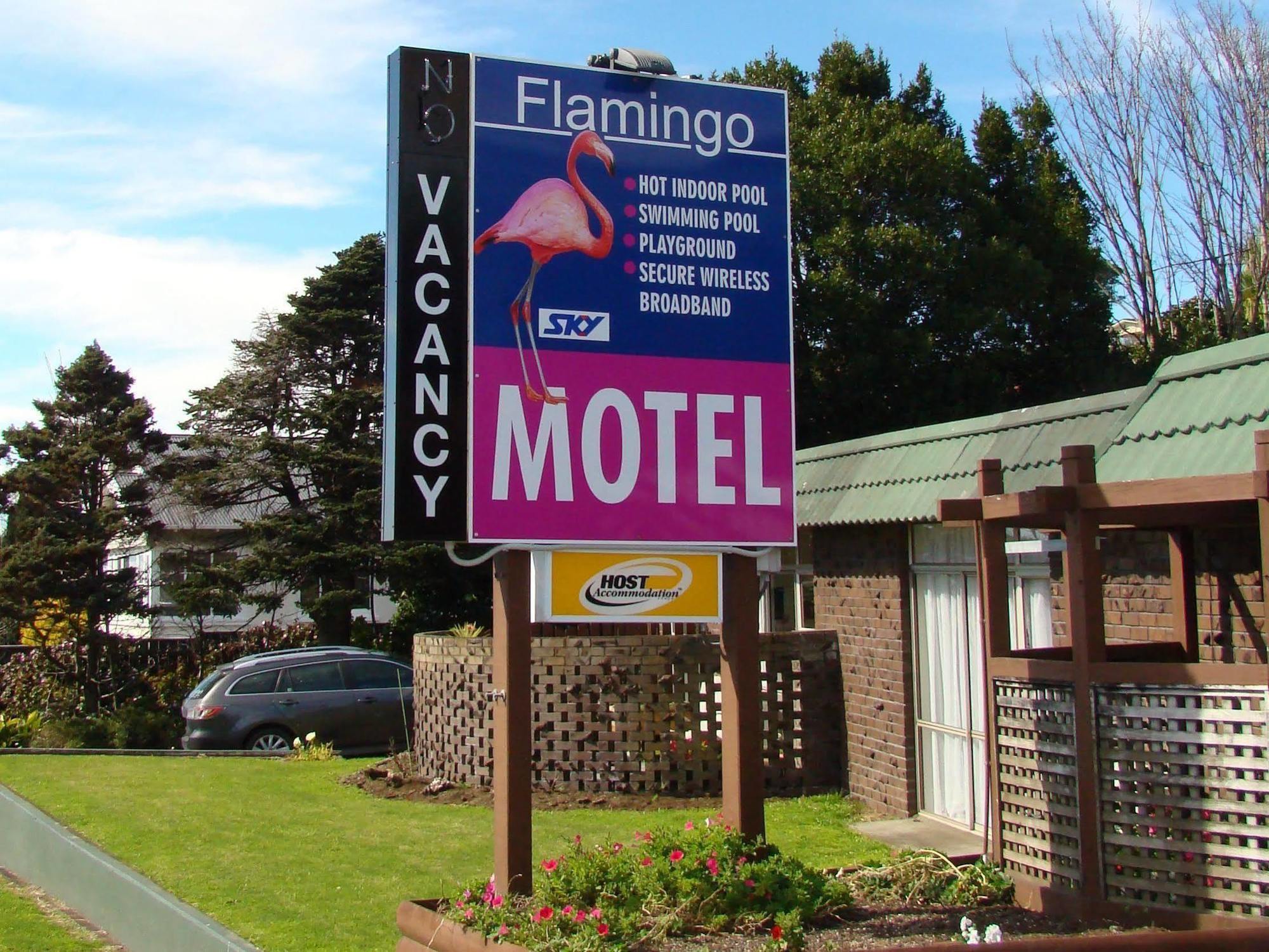 نيو بلايموث Flamingo Motel المظهر الخارجي الصورة